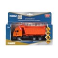 Машина металл свет-звук KAMAZ -65115 САМОСВАЛ 17 см, двери, багажник,инерция Технопарк SB-13-17 (48)