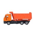 Машина металл свет-звук KAMAZ -65115 САМОСВАЛ 17 см, двери, багажник,инерция Технопарк SB-13-17 (48)