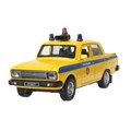 Машина металл ретро-модель МИЛИЦИЯ,12,5см,св-зв,перед.дв.,инер.,желтый, кор. Технопарк AZLK2140M-12-SLPOL-YE (72)