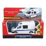 Машина металл MERCEDES-BENZ SPRINTER ПОЛИЦИЯ, 11 см, двери, инерция Технопарк 67718