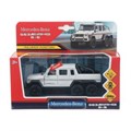 1:32 модель металл свет-звук MERCEDES-BENZ g63 amg6х6 дв, инер., багаж. 14см Технопарк 2003C077-R