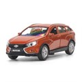 Машина металл LADA VESTA SW CROSS, 12 см, двер, багаж, инерц, золотой. кор. Технопарк VESTA-CROSS-GD (72)