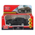 Машина металл INFINITI QX30 МАТОВЫЙ 12 см, двер, багаж, инерц, черный, кор. Технопарк QX30-12MAT-BK (72)