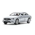 Машина металл MERCEDES-BENZ e-class amg 12см, дв,баг,ин,серебряный, кор. Технопарк ECLASS-12-SR