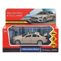 Машина металл MERCEDES-BENZ e-class amg 12см, дв,баг,ин,золотистый, кор. Технопарк ECLASS-12-GD