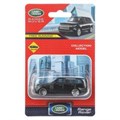 Машина металл land rover range rover, длина 7 см, черный Технопарк RANGE-7-BK