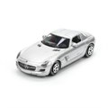 Машина металл MERCEDES-BENZ sls amg, длина 7 см, серебристый Технопарк SLSAMG-7-SR