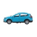 Машина металл TOYOTA RAV4 длина 12 см, двери, багажн, инерц. синий, кор. Технопарк RAV4-BU (72)