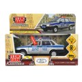 Машина металл свет-звук LADA ваз-21099 13cm,ПОЛИЦИЯ серебряный кор.технопарк Технопарк 21099-132SLPOL-SR