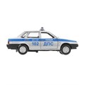 Машина металл свет-звук LADA ваз-21099 13cm,ПОЛИЦИЯ серебряный кор.технопарк Технопарк 21099-132SLPOL-SR