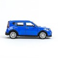 Машина металл KIA soul длина 12 см, двери, багаж., инерц, синий, кор. Технопарк SOUL-12-BU