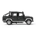Машина металл LAND ROVER DEFENDER PICKUP 12 см, двери, багаж, черный, кор. Технопарк DEFPICKUP-12-BK-WOD