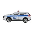 Машина металл haval f7 ПОЛИЦИЯ, свет-звук, 12,5 см, белый Технопарк F7-12SLPOL-WH