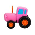 Машина металл СИНИЙ ТРАКТОР синий трактор длина 7,5 см, розовый, блист. Технопарк в кор BLUTRA-7-PN