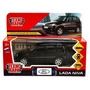 Машина металл LADA NIVA длина 12 см, двери, багаж, инерц, черный, кор. Технопарк LADANIVA-12-BK (72)