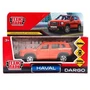 Машина металл HAVAL haval dargo,дл 12 см,дв,багаж,инер, терракотовый, в кор. Технопарк DARGO-12-TK