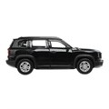 Машина металл HAVAL haval dargo,дл 12 см, дв,багаж,инер, черный, в кор. Технопарк DARGO-12-BK