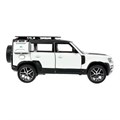 Машина металл свет-звук land rover DEFENDER, 21см, двери, инерц, белый, кор Технопарк CZ132-R