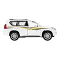 Машина металл свет-звук TOYOTA LAND CRUISER PRADO, 15 см, двери, инерция Технопарк SB-68482W