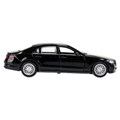 Машина металл MERCEDES-BENZ s-class v223 12 см, двери,багаж,инер,черный,кор. Технопарк SCLASS-13-BK