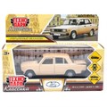 Машина металл LADA ваз-2105 1997 12 cm, двери, багаж, инерц.бежевый, кор. Технопарк 2105-12-BG