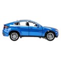 Машина металл свет-звук BMW X6, 20 см, двери, капот, багажник Технопарк 68250A