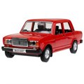 Машина металл свет-звук LADA ваз 2107, дв, кап, баг, св-зв,инер,17,5 см,крас Технопарк FY2407