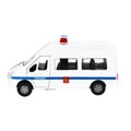 Машина металл свет-звук FORD transit 13 см, двери, багаж., инерц., кор. Технопарк SB-13-02-2 (48)