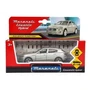 Машина металл maserati levante, 11,5 см,  двери, инерция, серебристый,  кор. Технопарк 67348