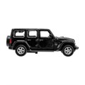 Машина металл JEEP WRANGLER SAHARA 12 см, двери, багаж, инерц, черный, кор. Технопарк SAHARA5D-12-BK (72)