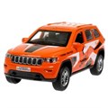Машина металл JEEP GRAND CHEROKEE СПОРТ 12 см, двери, багаж, инерц, кор. Технопарк CHEROKEE-12-SRT (72) (72)
