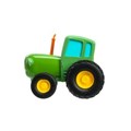 Модель металл СИНИЙ ТРАКТОР длина 11 см, инерц, зеленый, кор. Технопарк в кор.48шт BLUTRA-11-GN (48) (48)