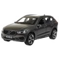 Машина металл VOLVO XC60 R-DESING 12 см, двери, багаж, инерц, серый, кор. Технопарк XC60-12-GY (72)