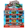 Машина металл ROAD RACING СУПЕРКАР 7,5 см, в ассорт, дисплей Технопарк RR-7-80531-F-R