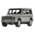 Машина металл MERCEDES-BENZ G-CLASS 12 см, двери, багажн, темно-серый, кор. Технопарк GCLASS-12-GY