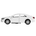 Машина металл TOYOTA CAMRY 12 см, двери, багаж, инерц. белый ,кор Технопарк CAMRY-12-WH
