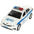 Машина металл свет-звук KIA OPTIMA ПОЛИЦИЯ 12 см, двер, баг, ин, белый, кор. Технопарк OPTIMA-12SLPOL-WH