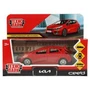 Машина металл KIA CEED длина 12 см, двери, багаж, инерц, красный, кор. Технопарк CEED-12-RD