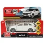 Машина металл KIA sorento prime, 12 см, двери, багаж., инерц., белый, кор. Технопарк SB-17-75-KS-WHITE-WB
