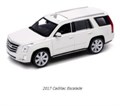 Машина металл 1:24 2017 cadilac ESCALADE  в кор 24084W