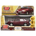 Машина металл LADA -2114 "SAMARA", 12 см, двер, баг, инерц, фиолетовый, кор. Технопарк 2114-12-PRL