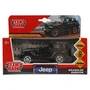 Машина металл JEEP WRANGLER RUBICON 11 см, двер, багаж, инерц, черн, кор. Технопарк RUBICON3D-12-BK