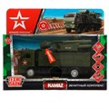 Машина металл свет-звук KAMAZ АРМИЯ РОССИИ 15 см, двер,.дет, кор. Технопарк KAMPANC-15SLARR-GN