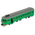 Модель металл ЭЛЕКТРИЧКА длина 19 см, двери, инерц, зеленый, кор. Технопарк COMTRAIN-19-GN
