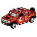 Машина металл HUMMER H2 PICKUP СПОРТ 12 см, двер, багаж, инер, красный, кор. Технопарк HUM2PICKUP-12SRT-RD
