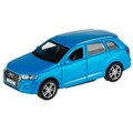 Машина металл AUDI Q7 длина 12 см, двер, багаж, инер, синий, кор. Технопарк Q7-12-BU