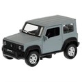 Машина металл SUZUKI JIMNY 11,5 см, двер, баг, инер, сер, кор. Технопарк JIMNY-12FIL-GY