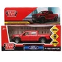 Машина металл FORD F150 RAPTOR 12 см, двери, багаж, инерц, красный, кор. Технопарк F150RAP-12-RD