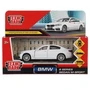 Машина металл BMW 5-ER SEDAN M-SPORT 12 см, двери, багаж, бел, кор. Технопарк 5ER-12-WH