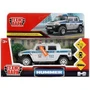 Машина металл свет-звук HUMMER H2 PICKUP ПОЛИЦИЯ 12 см, двери, багажн, кор. Технопарк HUM2PICKUP-12SLPOL-SR